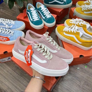 [Có sẵn ] Vans style mũi nit vạch trắng
