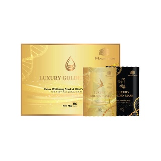 Luxury golden mask - mặt nạ ủ yến