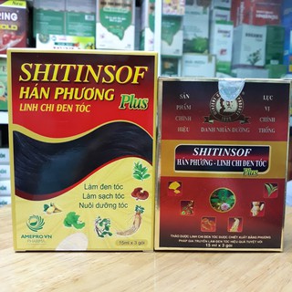 5 hộp Shitinsof màu đen nhuộm tóc thảo dược