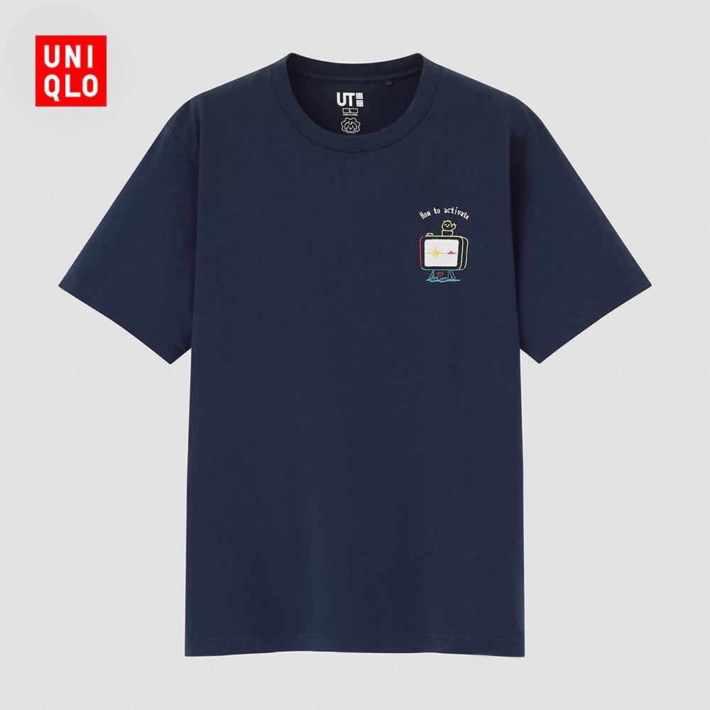 Uniqlo Print T-Shirt Fashion Men's and Women's