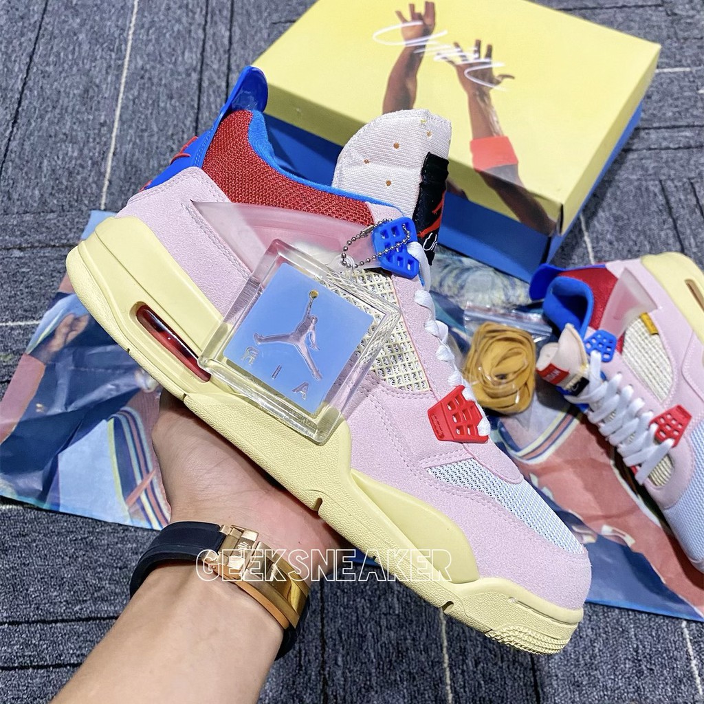 [GeekSneaker] Giày Jordan 4 Union Guava Ice | BigBuy360 - bigbuy360.vn