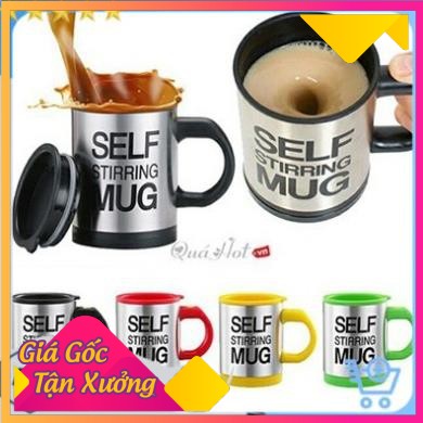 Cốc Pha Cà Phê Thông Minh Tự Khuấy Self Stirring Mug, Dùng Pin Tiện Dụng - BX