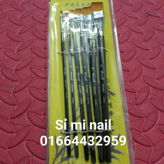 Bộ cọ vẽ cọ bản chuyên nghiệp hiệu kolinsky