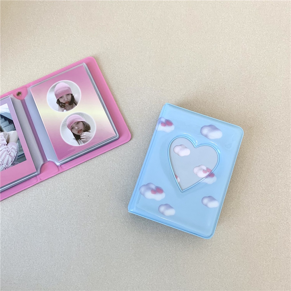 Bìa Đựng Ảnh 40 Ngăn 3 Inch Hình Thần Tượng Giá Đỡ Album