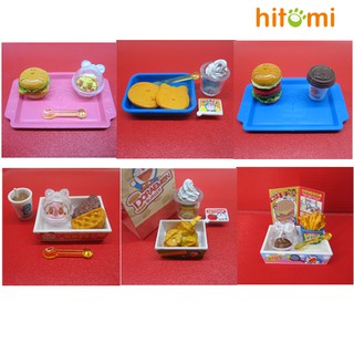 Bộ 6 hộp mô hình Doraemon Hamburger Shop (tùy chọn mẫu)