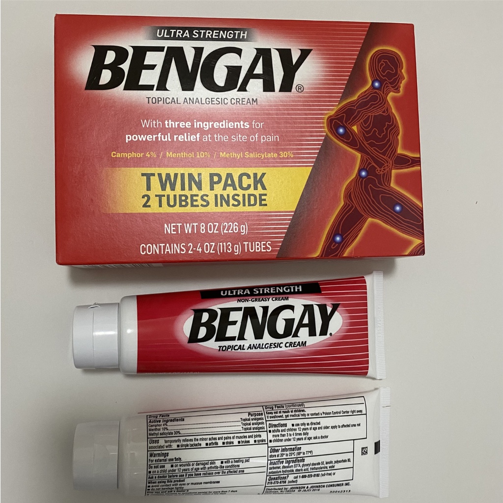 Dầu Nóng Xoa Bóp Bengay Mỹ, Kem Xoa Bóp bengay Ultra Strength 113g