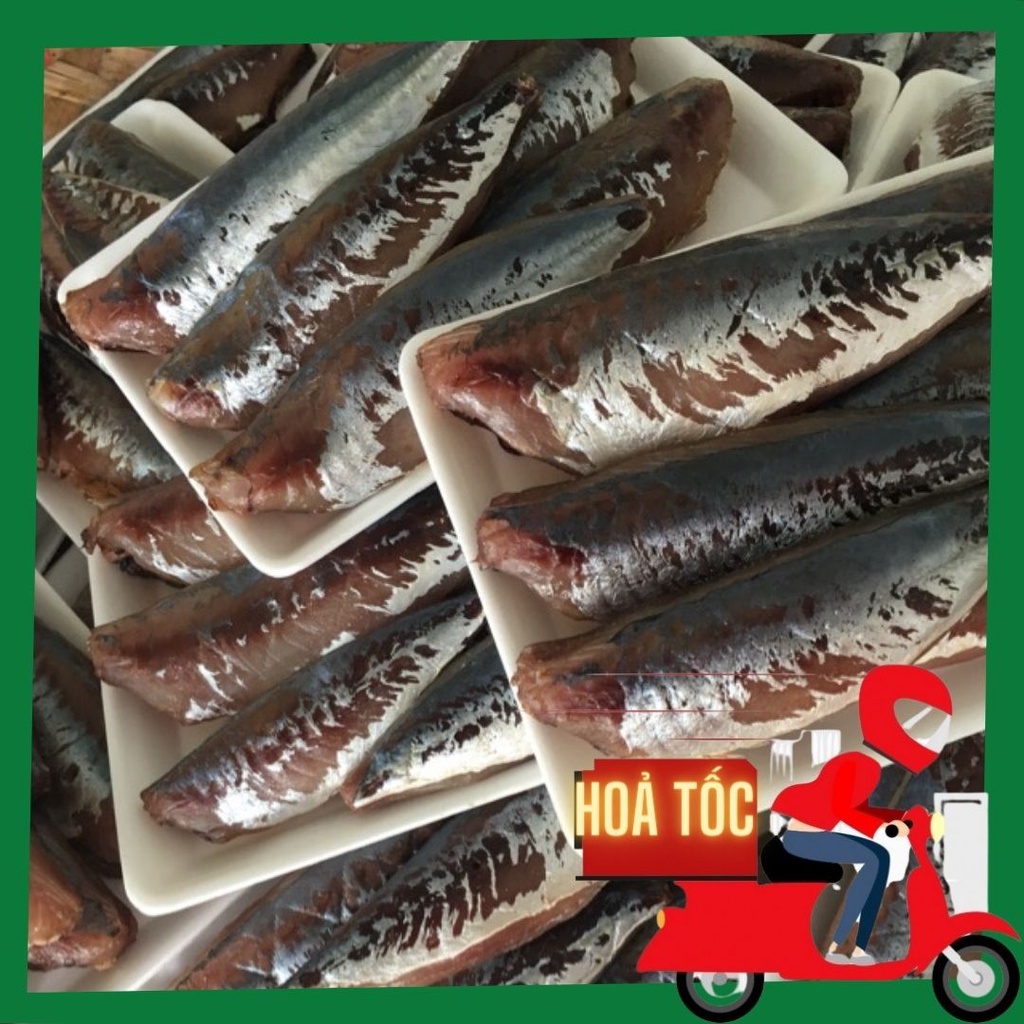 Cá Nục 1 nắng bỏ đầu lột da - Cá Nục 1 nắng