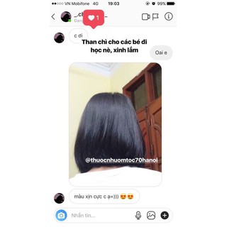 Thuốc nhuộm màu Đen Khói không tẩy
