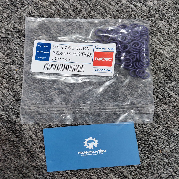 Gioăng túi, gioăng nhẫn mỗi túi 100 cái