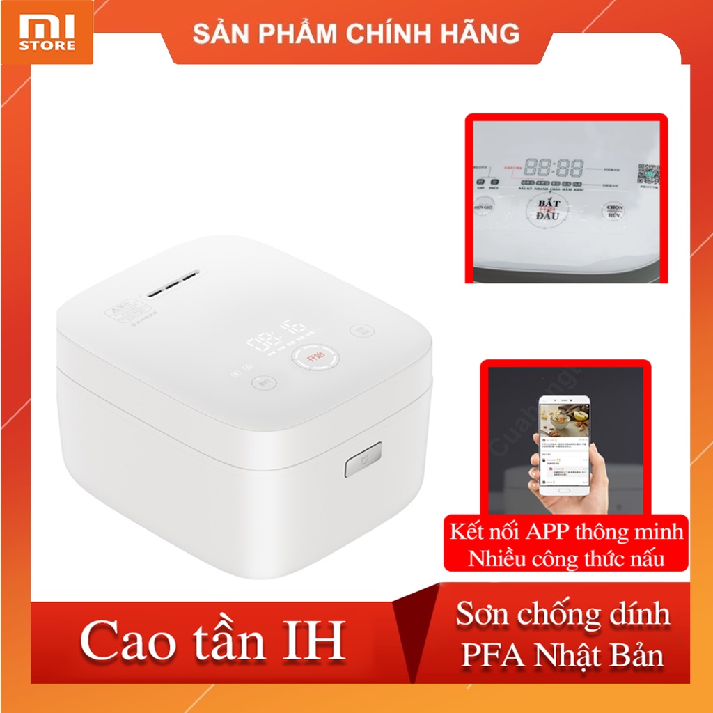 Nồi Cơm Điện Xiaomi Thông Minh Cao Tần 3L - 4L