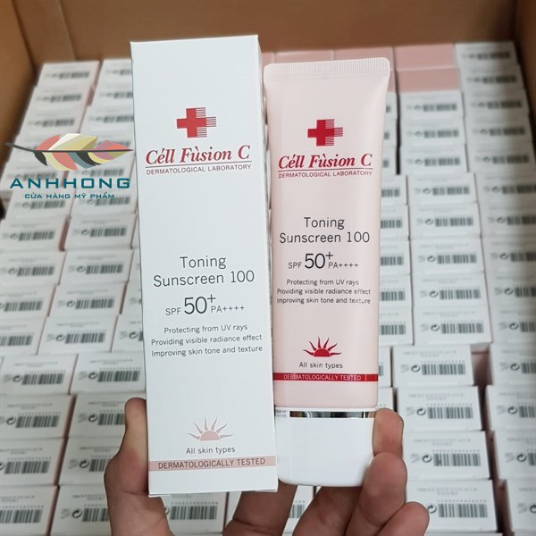 Kem Chống Nắng Nâng Tông Da Cell Fusion C Toning Sunscreen