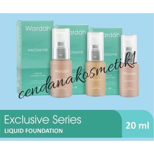 (Hàng Mới Về) Kem Nền Dạng Lỏng Wardah 20ml
