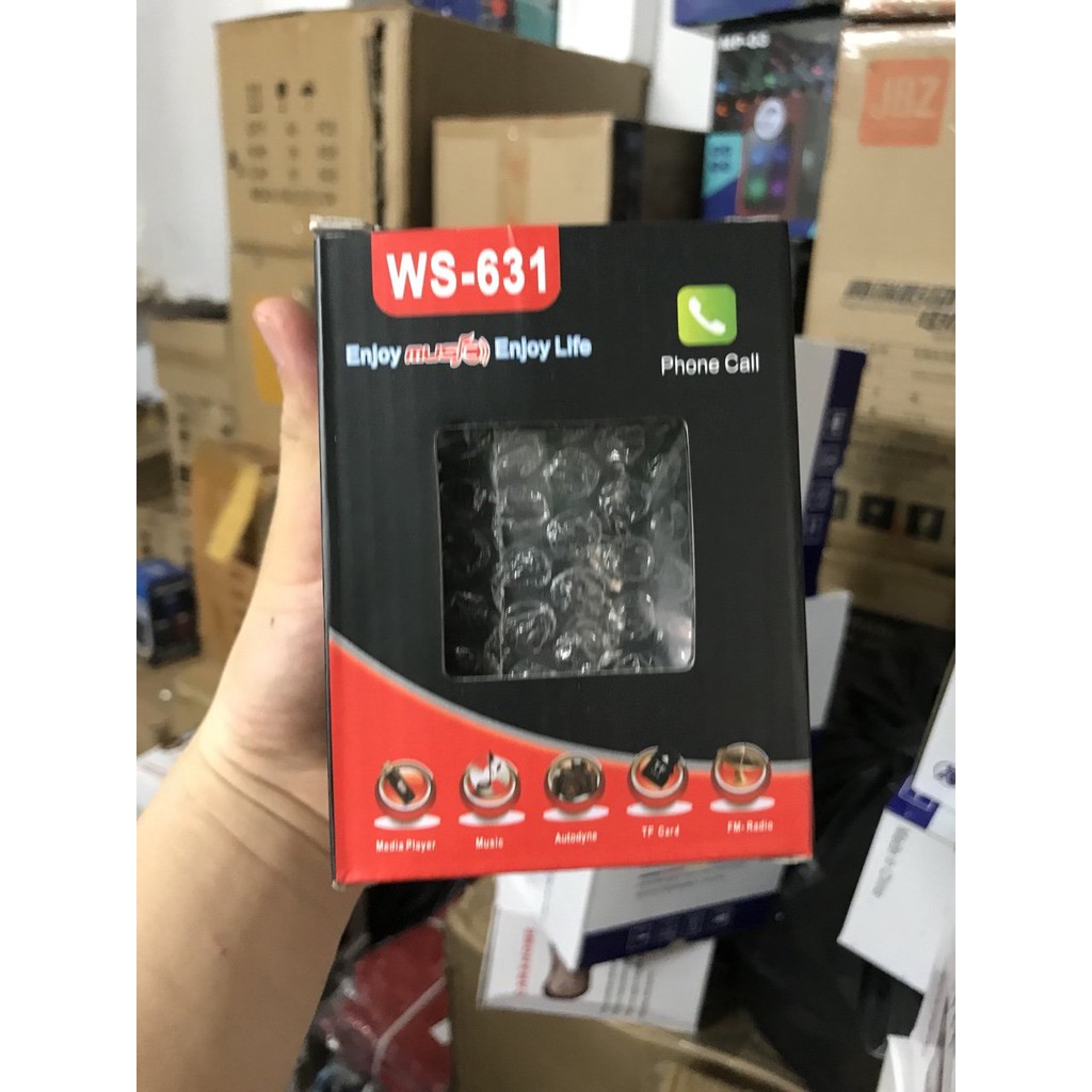 LOA BLUETOOTH WS 631 - LOA NGHE NHẠC MINI