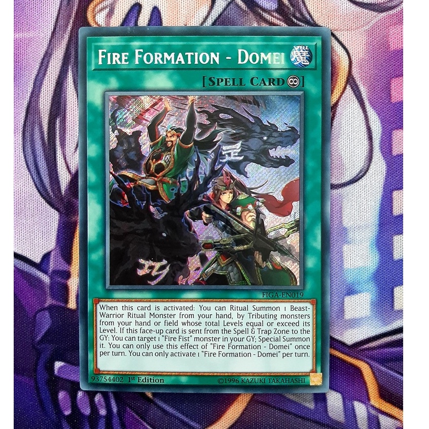 [ Đỗ Lạc Shop ] Thẻ Bài Mint90 Yugioh Spell Fire Formation - Domei - Secret