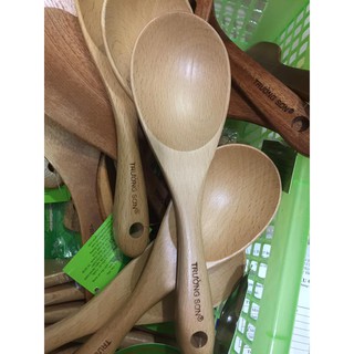 [THANH LÝ] Muôi gỗ múc canh , vá sạn gỗ Trường Sơn