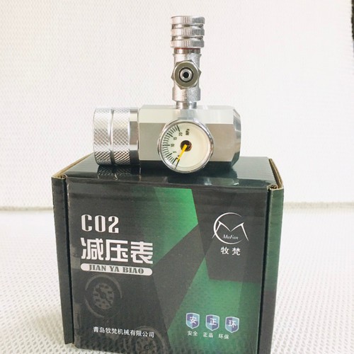 Van Cơ MUFAN+ Đếm Giọt - Van tinh chỉnh CO2 Mufan - 1 đồng hồ -(Chuẩn ren G5/8)