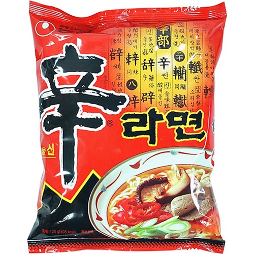 Mì cay SHIN RAMYUN NONGSHIM mì cay Hàn Quốc 120g / 1 gói 농심 신라면 라면