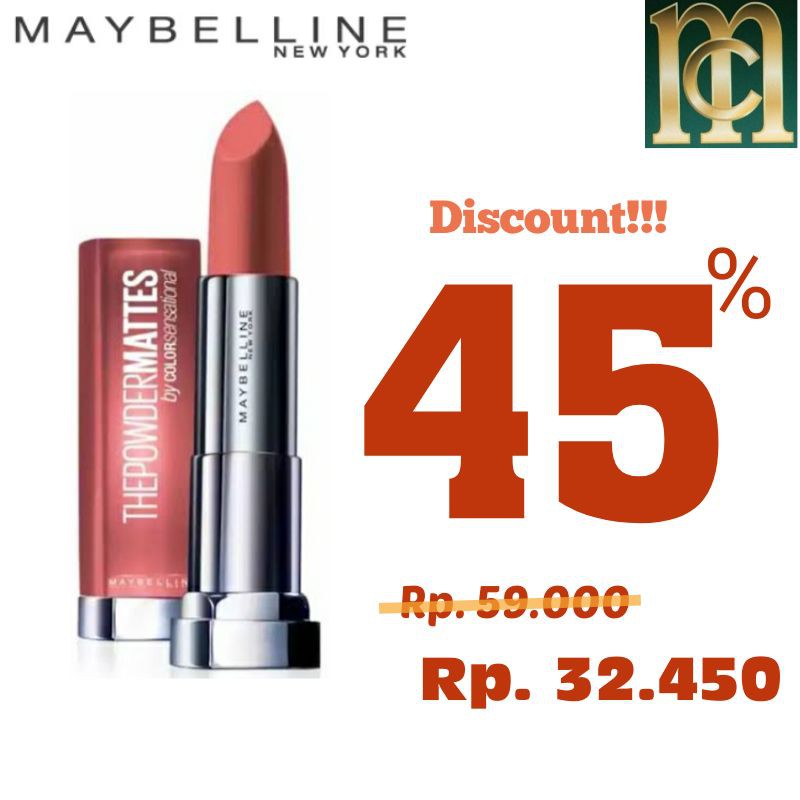 (hàng Mới Về) Son Lì Maybelline Màu Sắc Thời Trang