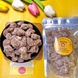 Me thái tách hạt ngào đường sấy khô muối ớt 300gr Ăn vặt HiDu vừa ngon vừa rẻ - 300gr