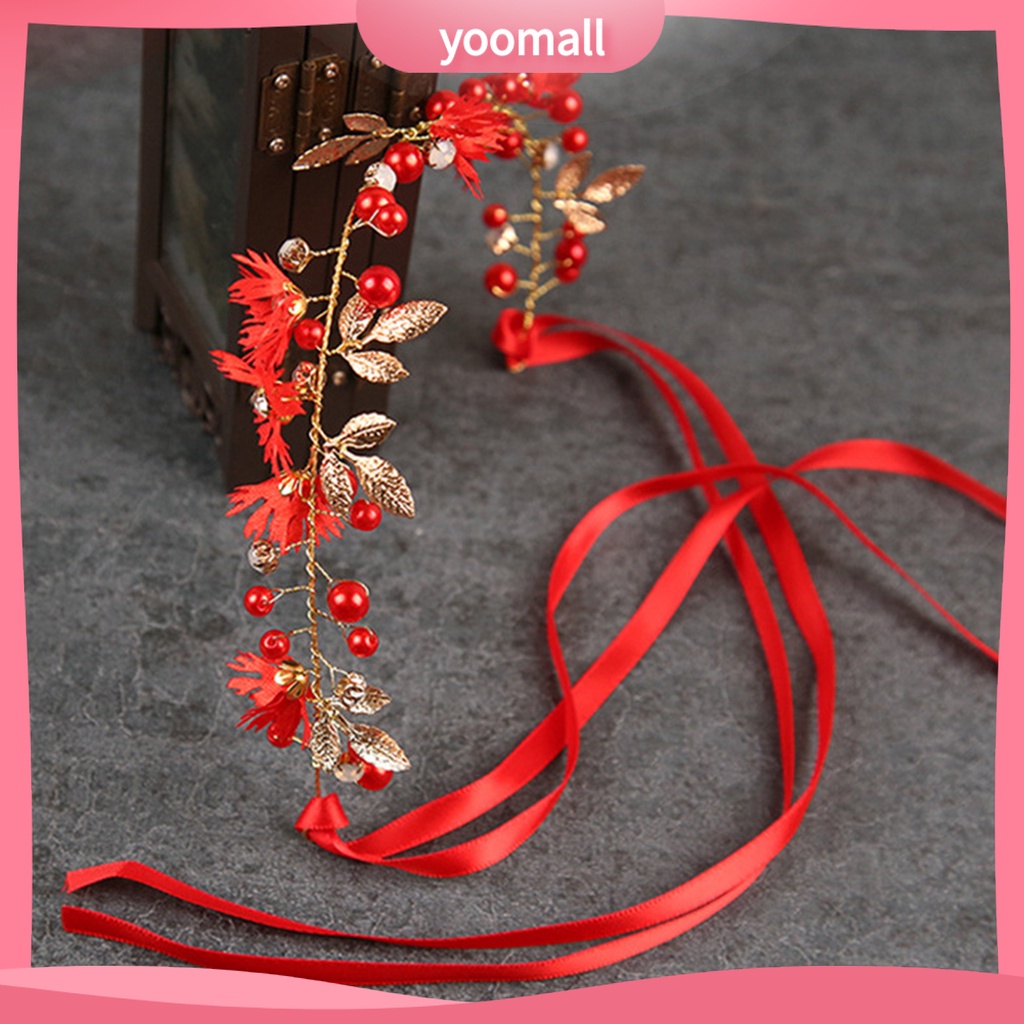 Băng Đô Cài Tóc Đính Hoa Dùng Trang Trí Cho Nữ