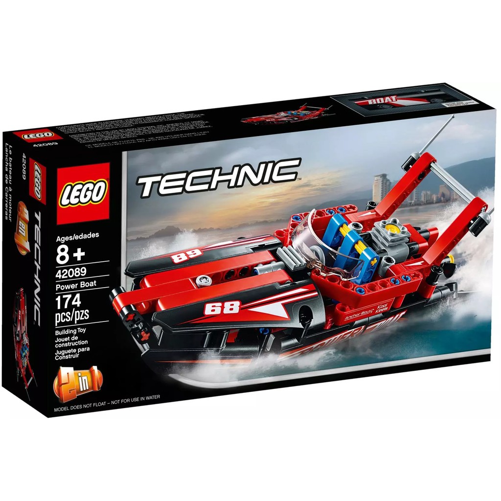 Lắp ráp xếp hình 186 mảnh lego du thuyền tốc độ cao Jisi 13383