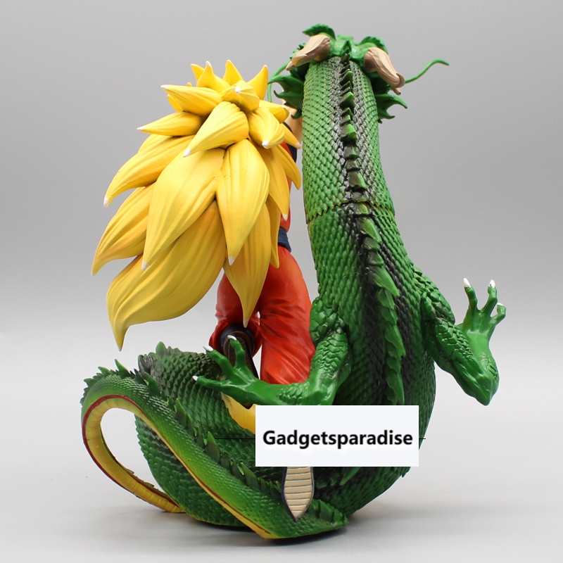 Mô Hình Nhân Vật Super Saiyan 3 Son Goku Bằng Pvc 20CM