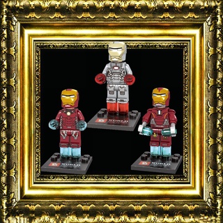 Bộ Lắp Ghép Mô Hình Nhân Vật Iron Man/Người Nhện/Người Nhện Độc Đáo Cho Bé