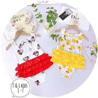 Bộ đồ bơi/ bikini liền thân cho bé