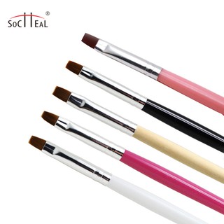 cọ đắp gel, tán màu nails