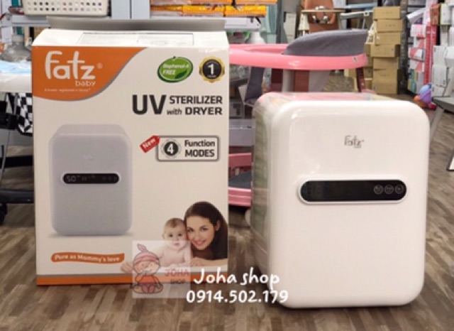 [Mã 267FMCGSALE giảm 8% đơn 500K] MÁY TIỆT TRÙNG SẤY KHÔ UV FATZ UV95W