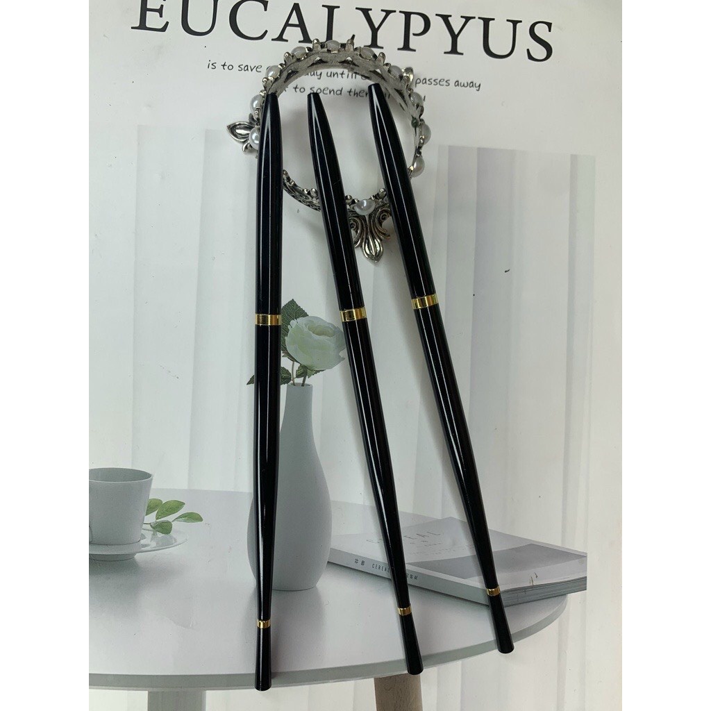 Cọ Nét Cán Đen Siêu Đẹp 11mm Lông Tự Nhiên Siêu Mượt - Siêu Nét