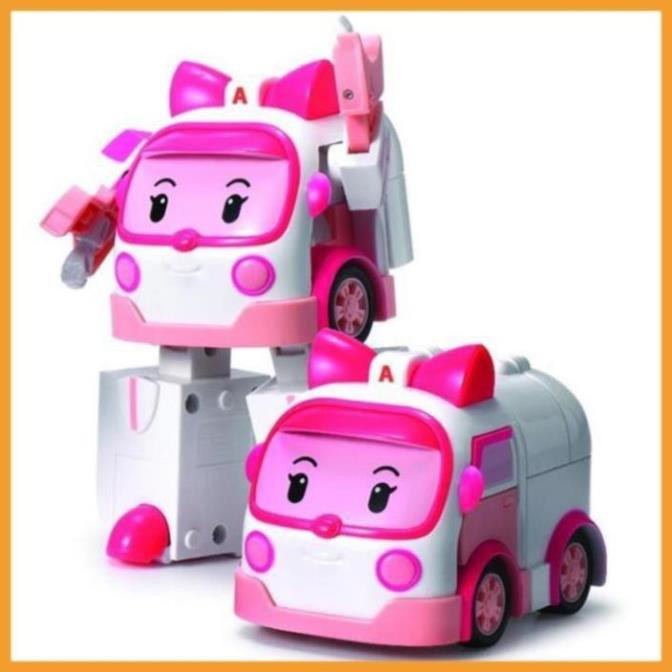 Đồ chơi biến hình biệt đội xe robocar Poli 2 trong 1 giúp cho bé phát triển trí tuệ