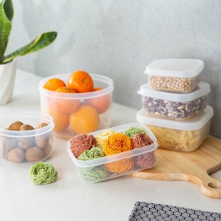 Hộp Nhựa Đựng Thực Phẩm Thức Ăn Hokkaido Chữ Nhật Cao Cấp Trong Suốt Bền Kín Chịu Nhiệt Cao