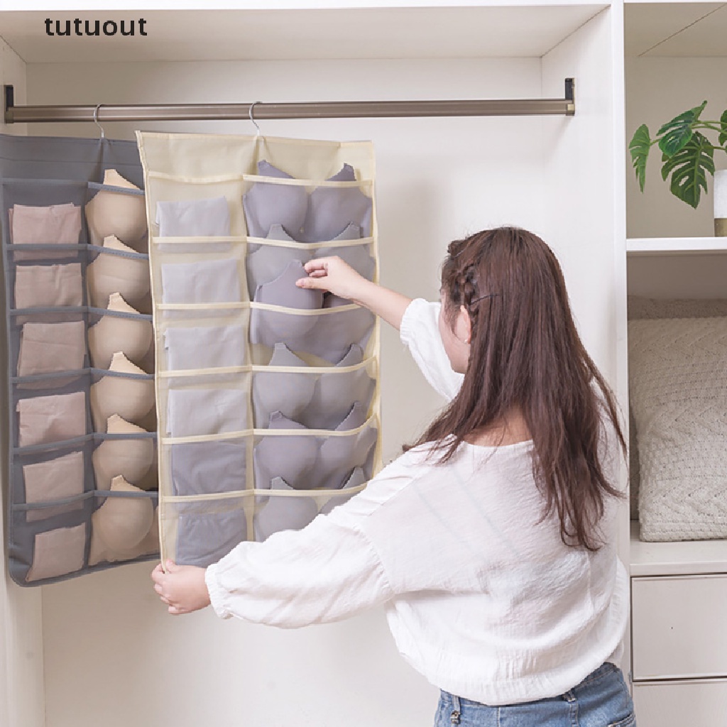 Túi Treo Đựng Đồ Lót Hai Mặt Có Thể Gấp Gọn Tiện Dụng