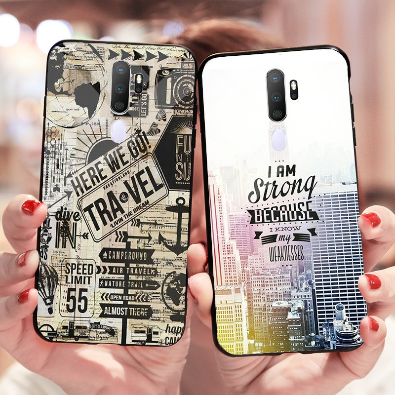 Ốp lưng kính cường lực cho Oppo A5 2020 / A9 2020 | BigBuy360 - bigbuy360.vn