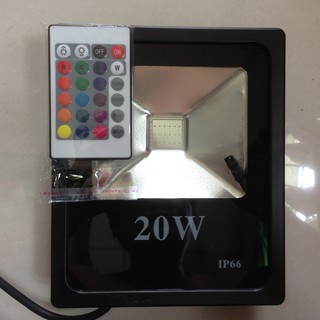 Đèn pha led 20w - rgb