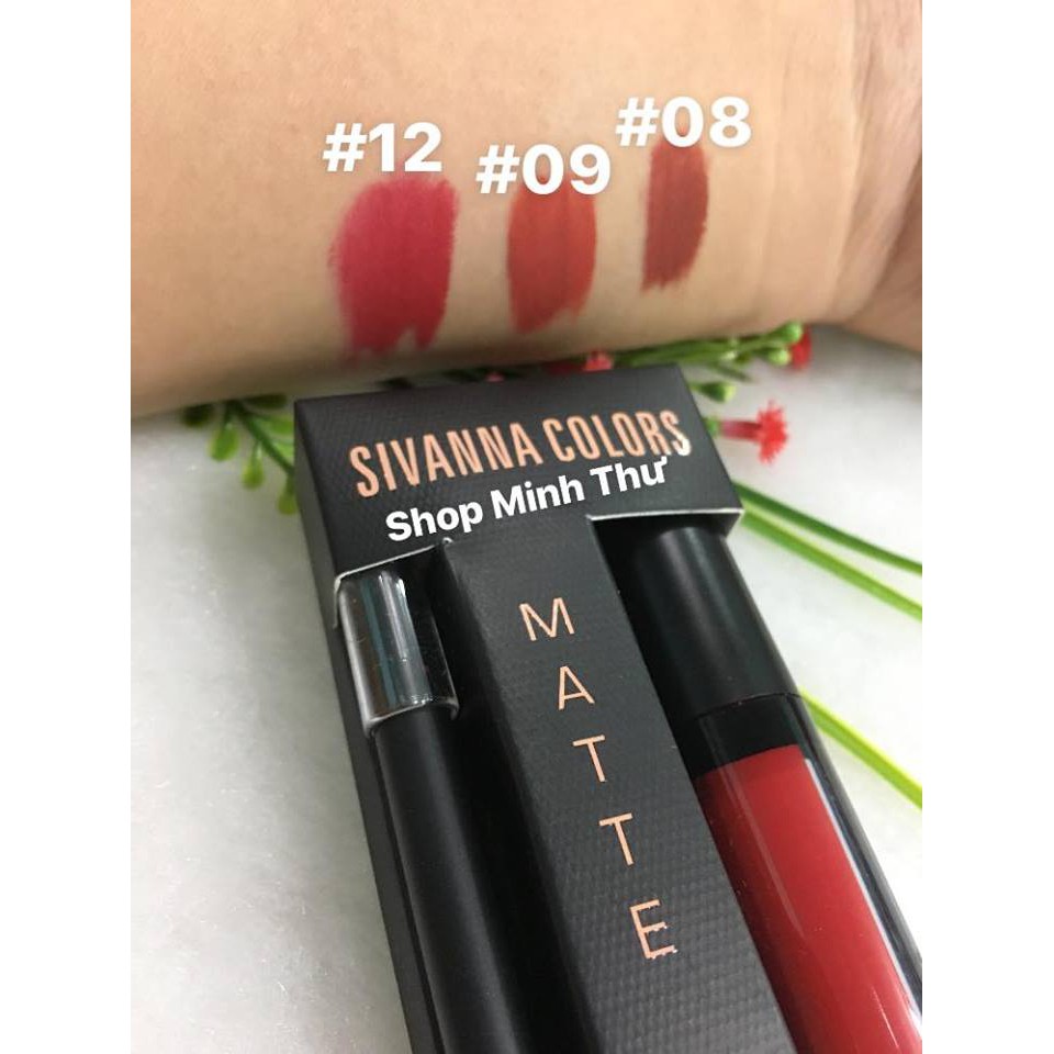 Set Son Sivanna Matte Lip Color