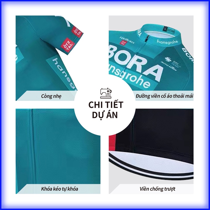 BORA Bộ Quần Áo Đi Xe Đạp Thể Thao Cho Namquần đạp xe  đồ bộ thể thao