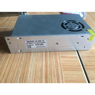 Nguồn tổ ong 12v30a sin cho camera, bơm mini tăng áp