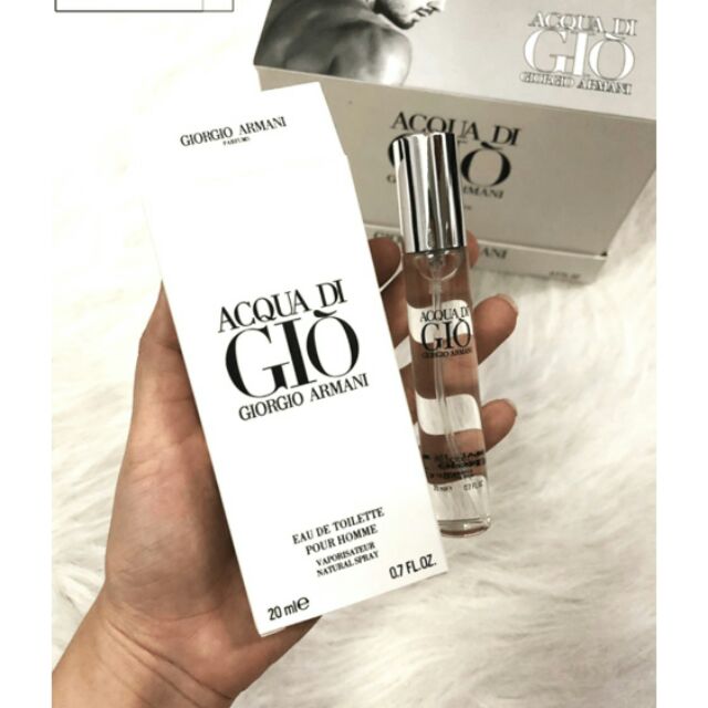 Nước hoa nam Giorgio Armani Acqua Di Gio Pour Homme For Men " Thời gian lưu hương thơm lâu "