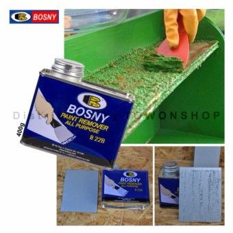 Tẩy sơn trên bề mặt kim loại Bosny