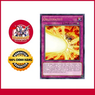 [Thẻ Bài Yugioh Chính Hãng] Obliterate!!!