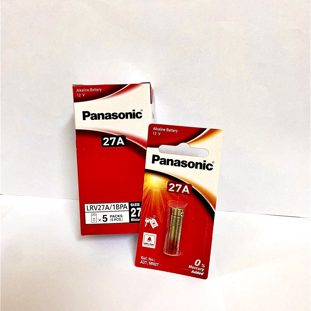 Pin Pin12V A27 Panasonic 27A/ Pin A27/ 27A/ A27BP/ G27A/ GP27A/ L828 Dùng Cho Remote ô tô, cửa cuốn, chuông cửa...
