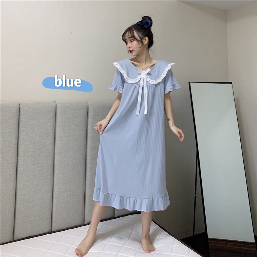 Đầm ngủ phong cách Nhật Bản xinh xắn cho nữ