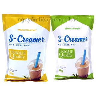 Bột kem sữa béo S-Creamer pha trà sữa, làm bánh, kẹo nougat 1Kg