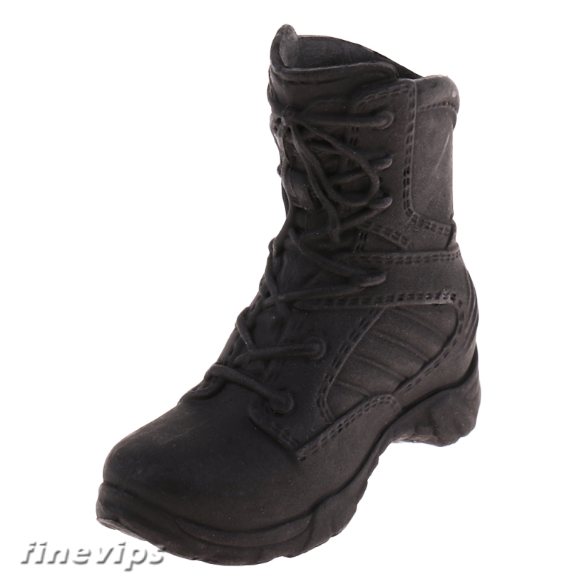 [FINEVIPS] 1/6 Scale Military Shoes Combat Boots Tactical Boots for 12" Phicen Figures