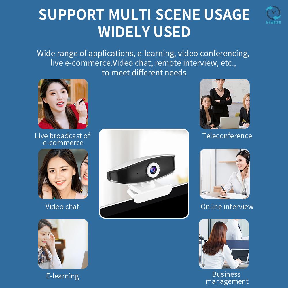 Webcam Full Hd 1080p Hd 1080p Kèm Phụ Kiện | BigBuy360 - bigbuy360.vn