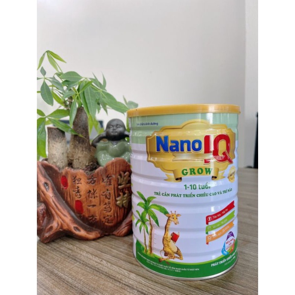 Sữa Nano IQ Grow chiều cao 900g.(date mới)( có quà).