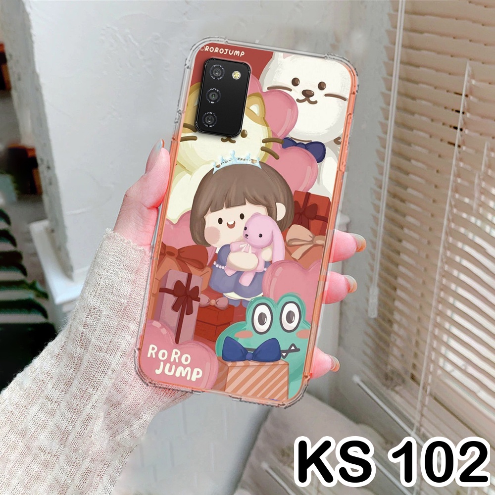 [HOT} Ốp lưng Samsung A03/A03s in hình Roro Jump siêu dễ thương, giá tốt_Ốp SS A03/A03s