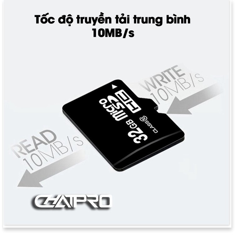 Thẻ nhớ Micro SD, Micro SDHC Class 10 dung lượng 32GB – 16GB – 8GB – 4GB – 2GB